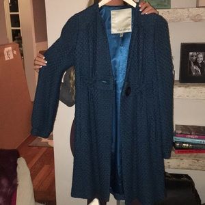 wool Sax 5th Avenue trench coat